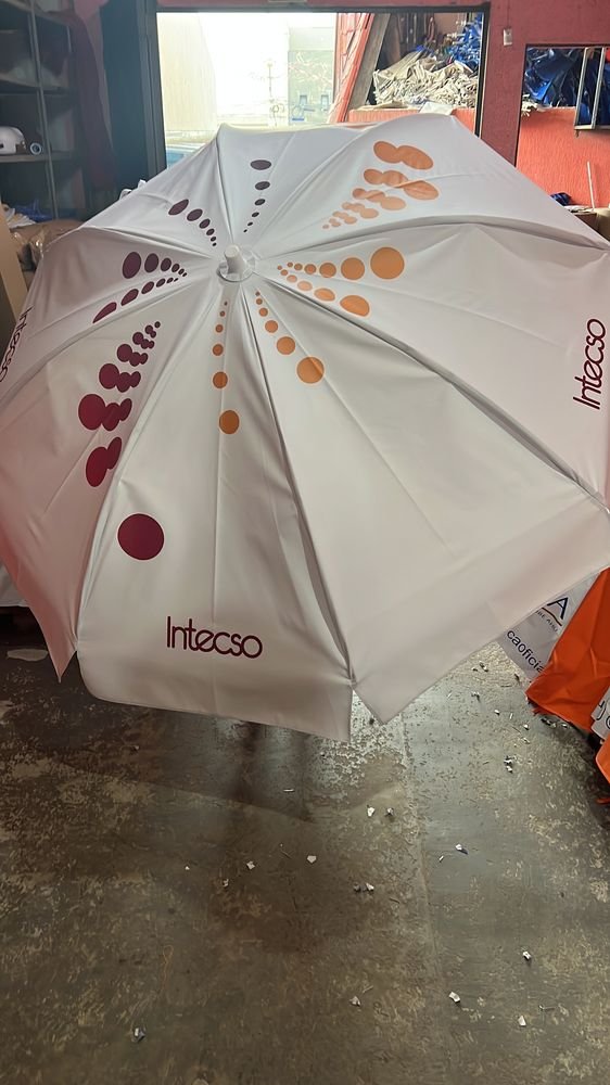 Guarda-chuva Intecso com impressão em 360 graus